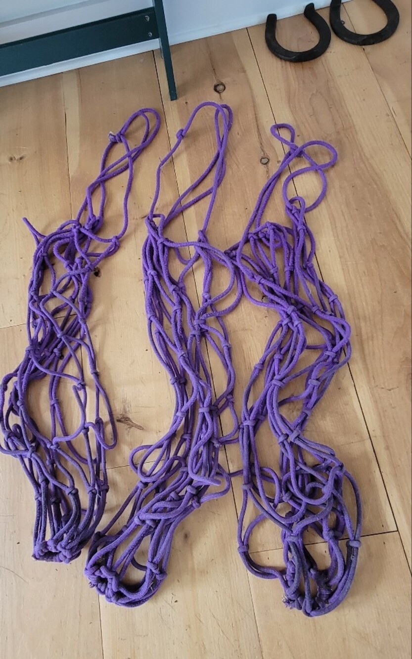 Braided Cotton Cord Hay Net